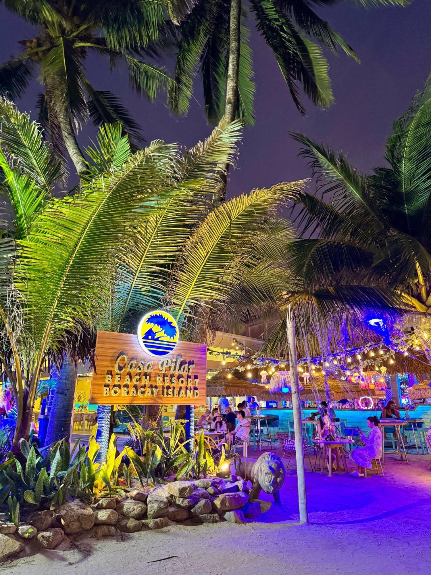 Casa Pilar Beach Resort Manoc-Manoc Eksteriør bilde